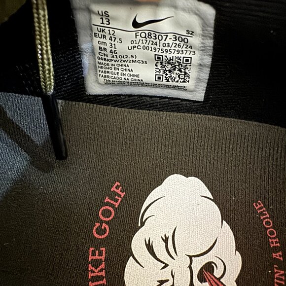 Nike Victory Tour 3 NRG Golf The Open Championship 2024 FQ8302-300 Mens NEW